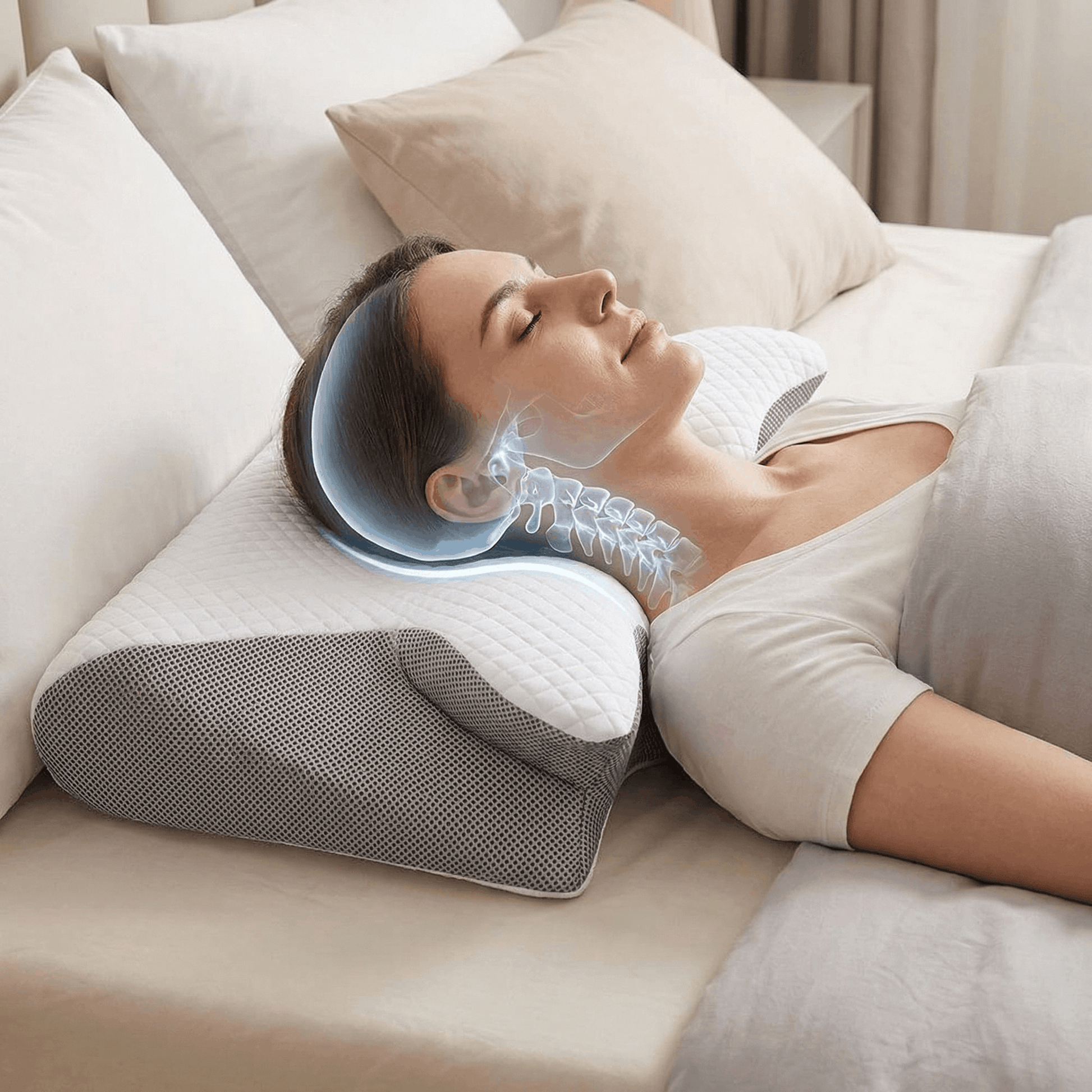 ButterRest™ Cervical Sleep Pillow