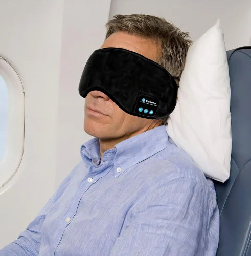 Using the sleep mask while traveling